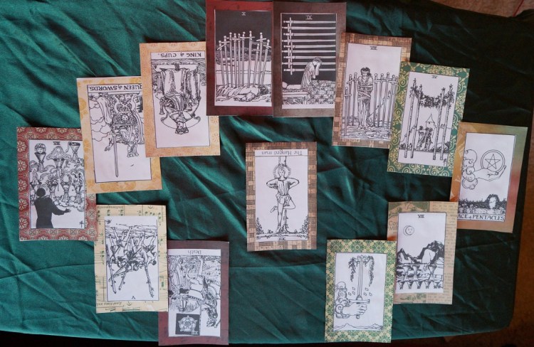 Hero's Journey with Tarot for Throwing Stones