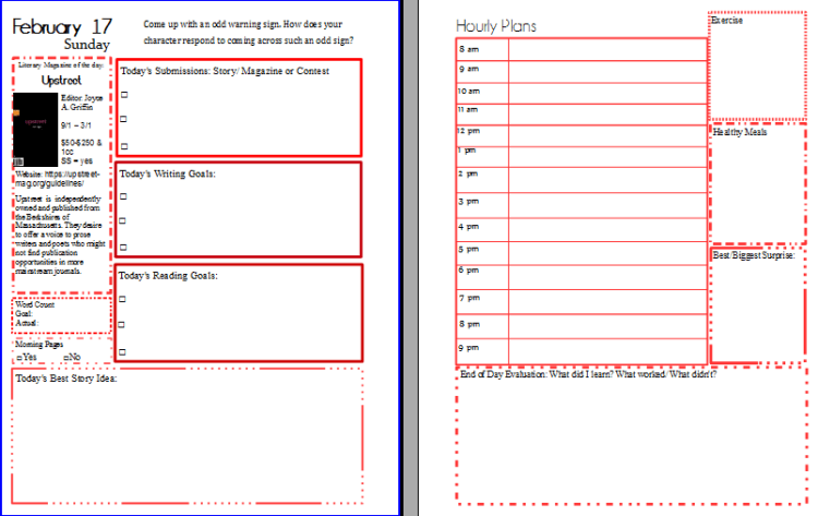 Planner Pages Week Three