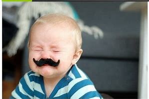 baby stache