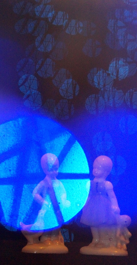 broken pieces he's marked