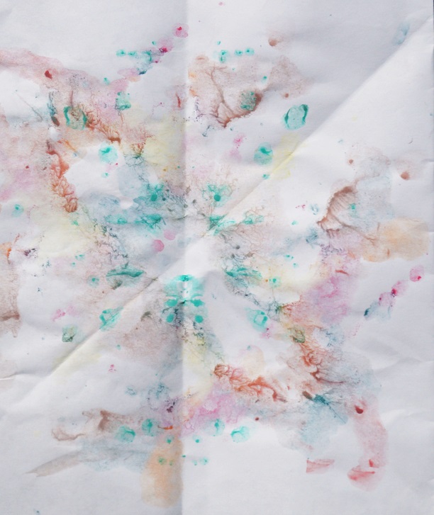 ink blot diagonal fold resized