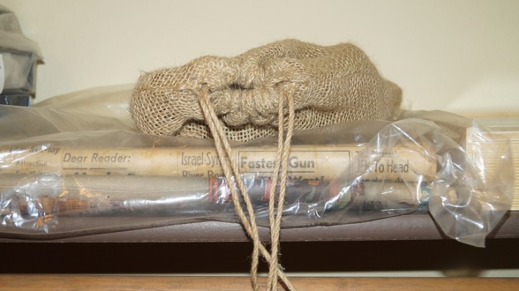 Amazing headlines and a burlap sack
