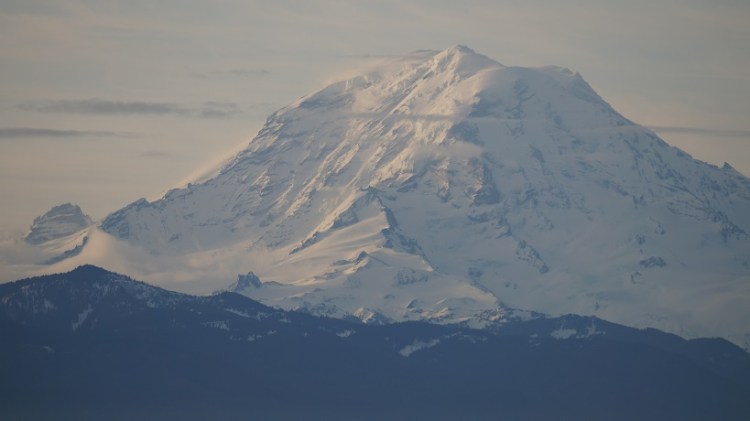 The mountain has a new puffy coat