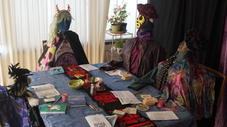 All attention on Miss Blue